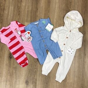 Baby bundle mixed sizes for your growing baby all new with tags
